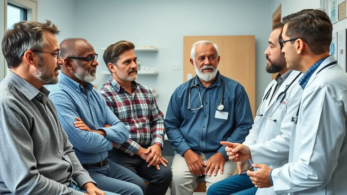 Exames preventivos e a saúde do homem