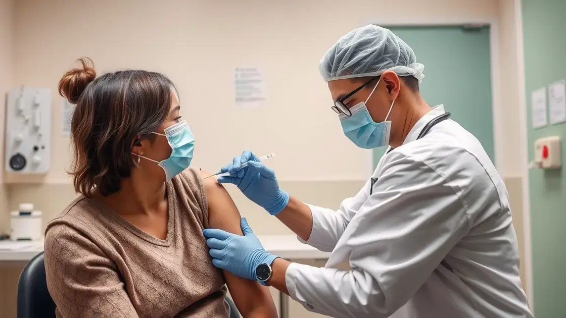 Importância da vacinação contra a gripe