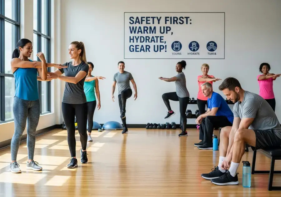 Dicas de Segurança Durante a Prática