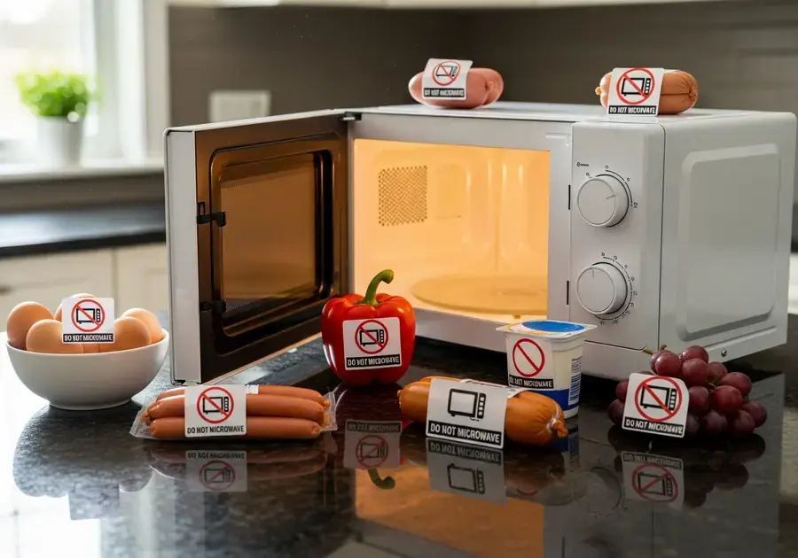 Alimentos a Evitar no Micro-ondas Alimentos a Evitar no Micro-ondas